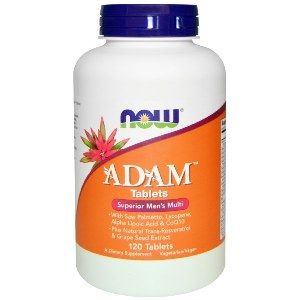 ADAM Superior Mens Multiple Vitamin (120 tabs) NOW Foods
